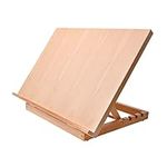 Wood Tabletop Easel,Art Supplies A3 Easel, Adjustable Painting Easel for Artists,Student & Beginners