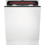 AEG 5000 Series Integrated Dishwasher AirDry Technology FSB54907Z, 60cm, 14 Settings, (Db) 44, Delay Start, Inverter Motor, Height Adjustable Basket, Touch Control, Built-In 820-900x600x550mm, Class C