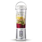 Ninja Blast Portable Blender, 530ml, Leakproof Lid & Sip Spout, Powerful Cordless Mini Blender, Rechargeable, Portable Smoothies, Protein Shakes, Blends Ice & Frozen Fruit, White, BC151UKWH