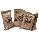 MREs (Meals Ready-to-Eat) Genuine U.S. Military Surplus Assorted Flavor (4-Pack)