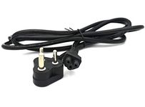 River Fox 1.8 Mtr. 3 Pin Laptop Charging Power Supply Cable Adapter Cord for HP