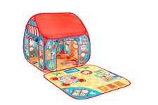 Childrens Restaurant Pop Up Playtent with Extra Playmat: Girls/Boys Toy Play Tent/Playhouse/Den