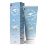 Green Beaver Moisturizing 100% natural, Reef-safe, SPF 40 Sunscreen Lotion, Hypoallergenic, 100% Natural Reef Safe Mineral Sunscreen for All Skin Types, Sweatproof and Waterproof for over 1 hour, Broad-Spectrum Sunblock, 90ml