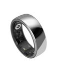 aaboRing, Health & Fitness Tracker Smart Ring, Advance Sleep Monitoring, Stress & Activity Tracking, Titanium, IP68 Waterproof (US Size No 8, Wireless, StellarSilver)