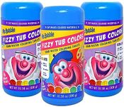 Mr. Bubble Fizzy Tub Colors, Assorted Bathwater Colors, 150 Ct - 3 Pack