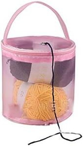 Knitting Crochet Bag for Wool Storage, Knitting Tote Bag for Yarn Storage Light and Easy to Carry Organizer Sewing Supplies Organizer for Home Travel