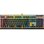 Razer BlackWidow V4 X Pokémon Edition - Mechanical Gaming Keyboard - Chroma RGB - Green Clicky Switches - 6 Dedicated Macro Keys - Doubleshot ABS Keycaps - QWERTY US-Layout | Pokémon Kanto