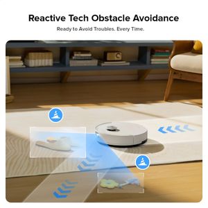 Roborock Q10 S5 Robot Vacuum Cleaner – White