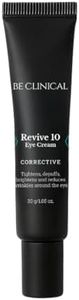 Be Clinical Revive 10 Eye Cream, Instant Tightening & Lifting, Dark Circle Reduction, Anti-Puffiness, Fine Line Treatment with Peptides, Caffeine & Pullulan