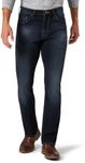 Wrangler Authentics Men's Slim Fit Straight Leg Jean, Raven, 34W x 32L