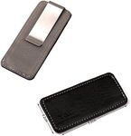 Y&G MC2005 Economics Fashion Black Grey Slim Money Clip Groom Gift Idea Stainless Streel Thank You Formal Wear