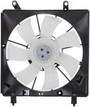 TYC 610600 Acura RSX Replacement Condenser Cooling Fan Assembly