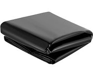 20x20 Ft Pond Liner Flexible Liners Water Garden Fish Pond Liner Elasticity Pound Skins Fountain Underlayment Aging-Proof