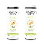 Roasty Tasty Roasted Soy Nuts Snacks | Hot Wasabi | Crunchy & Tasty Snacks | Zero Cholesterol, Gluten-Free | Healthy Roasted Namkeen Snacks | Roasted Snack, Not fried Snack I Snack for Weight Loss I Protein Snack I Healthy Snacks | Pack of 2 (150g each)