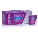 144 Condoms Pasante + Free 3 Pack - CE Approved - Discreet Packaging (Ribbed & Dotted)