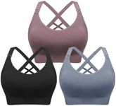 Angelhood 3 Pack Nursing Bras for B