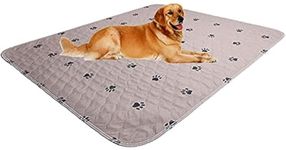 SincoPet Washable Dog Pee Pads + Free Puppy Grooming Gloves,Puppy Pads,Reusable Pet Training Pads,Large Dog Pee Pad/Waterproof Pet Pads for Dog Bed Mat/Super Absorbing Whelping Pads