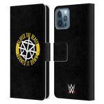 Head Case Designs Officially Licensed WWE Slayed The Beast Seth Rollins Leather Book Wallet Case Cover Compatible With Apple iPhone 12 / iPhone 12 Pro