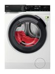 AEG 9000 Series Washing Machine LFR94846WS, AbsoluteCare, PowerCare, Softwater help clothes last longer and providing superior colour protection, WiFi Connected, 8kg Load, 1400rpm Spin, Energy Class A