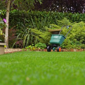 EverGreen Scotts EasyGreen Rotary Lawn Spreader – Grass Seed Applicator