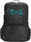 Nfinity Sparkle Backpack for Cheerleaders – Dazzling Glitter Finish, Extra Durable & Lightweight, Ideal for Travel, Fun Outings, and Adventures - Ample Storage with Adjustable Comfort Straps