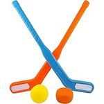 Face Off Dual Hockey Sticks Sports 