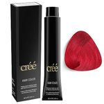 Cree Professional Permanent Hair Color, 100ml - 3.4 fl.oz. (Red Red)