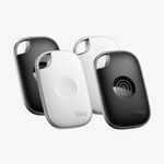 Tile by Life360 Pro (2024) - Powerful Bluetooth Tracker, Key Finder and Item Locator for Keys Bags, and More, Both iOS and Android Compatible, Phone Finder, Pack of 4 (Black/White)