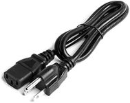 6FT 3 Prong Replacement Power Cable for Computers, Computer Monitor Power Cord Cable, LG, Samsung, Toshiba, Sony ,Vizio TV Power Cord, Printer Extension Cords,10A 125V Universal Extension Cable