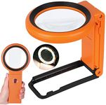 30X 40X Magnifying Glass with Light