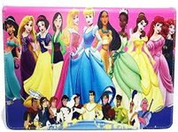 Kids Cartoon Disney Flip Leather iPad Cover Fortnite PJ Mask Frozen Batman Star Wars for iPad 6th 2018 5th Gen Air Pro (Prince and Princess)