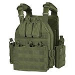 YAKEDA Tactical Vest Quick Release Airsoft Vest VT-6026-1 (Green)