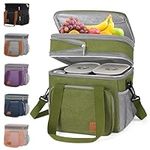 OCKLILY Insulated Cooler Lunch Bag 