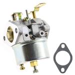 AUTOKAY Adjustable Carburetor for Tecumseh 8HP 9HP 10HP Snowblower Replaces #640349 640052 640054 640058 640058A