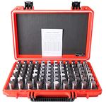 Accusize Industrial Tools 82 Pc 0.751 Inch-0.832 Inch Plus Pin Gauge Set, Class Zz, 2 Inch Overall Length, P5(+)