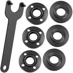 YUCDXFV 7PCS Angle Grinder Nut Angle Grinder Flange Wrench,5/8-11 Flange Metal Lock Nut,Grinder Parts for Dewalt Milwaukee Makita 193465-4 Compatible with Bosch Black & Decker Ryobi 4.5" 5"