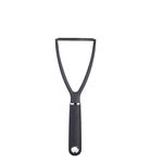 MasterClass Potato Masher, Stainless Manual Mash Potato Maker, Ergonomic Soft-touch Nylon Handles, 34 cm (13.4''), Black