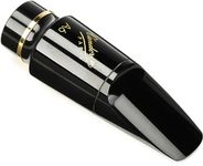 Vandoren SM812M V16 A6 Alto Saxophone Mouthpiece (Black Ebonite, Medium Chamber )