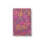 DINKYWHEE Flower Child Journal - Purple | 100 Gsm A5 Hardcover |Pages -96 Ruled Sheets (192 Pages_ 6X8 Inches)