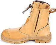 Oliver 55-385 200 mm Hi-Leg Zip Sided Boots, Wheat, Size 12