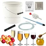Homebrew Starter Kit 5L 1 Gallon for Wine Cider Beer Mead
