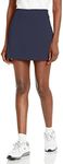 PGA TOUR Women's Airflux 16" Golf Skort with Tummy Control Waistband (Size X-Small - XX-Large), True Navy, X-Small