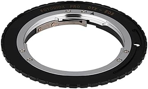 Fotodiox Pro Lens Mount Adapter - Compatible with Contax/Yashica (CY) SLR Lenses to Canon EOS (EF, EF-S) Mount D/SLR Cameras