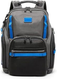 Tumi 0232789 Men's Backpack Official Authentic ALPHA Bravo "Search" Backpack, gray, Free Size
