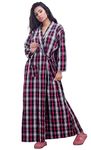 CLYMAA Women's Exclusive Winter Warm Housecoat/Rapper/Robe/Full Open Nighty (WHC212500PKM) Pink