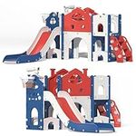 OELUBBY Kids Slide Playset with Cli