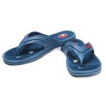 Acupressure Unistar Slippers for Pain Releif (10) ( BLACK & BLUE )(AUP1011)