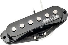 Wilkinson M Series High Output Alnico 5 Strat Single Coil Bridge Pickup for Stratocaster Electric Guitar, Black