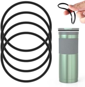 Aieve 4 Pack Replacement Gaskets Compatible with Contigo Snapseal Byron Travel Mug 16oz & 20oz, Silicone Lid Seal Replacement for Contigo Snapseal