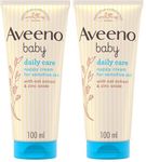 Aveeno Baby Daily Care Barrier Cream 100ml, Nappy Cream, Suitable for Newborn Baby Sensitive Skin (Pack of 2)